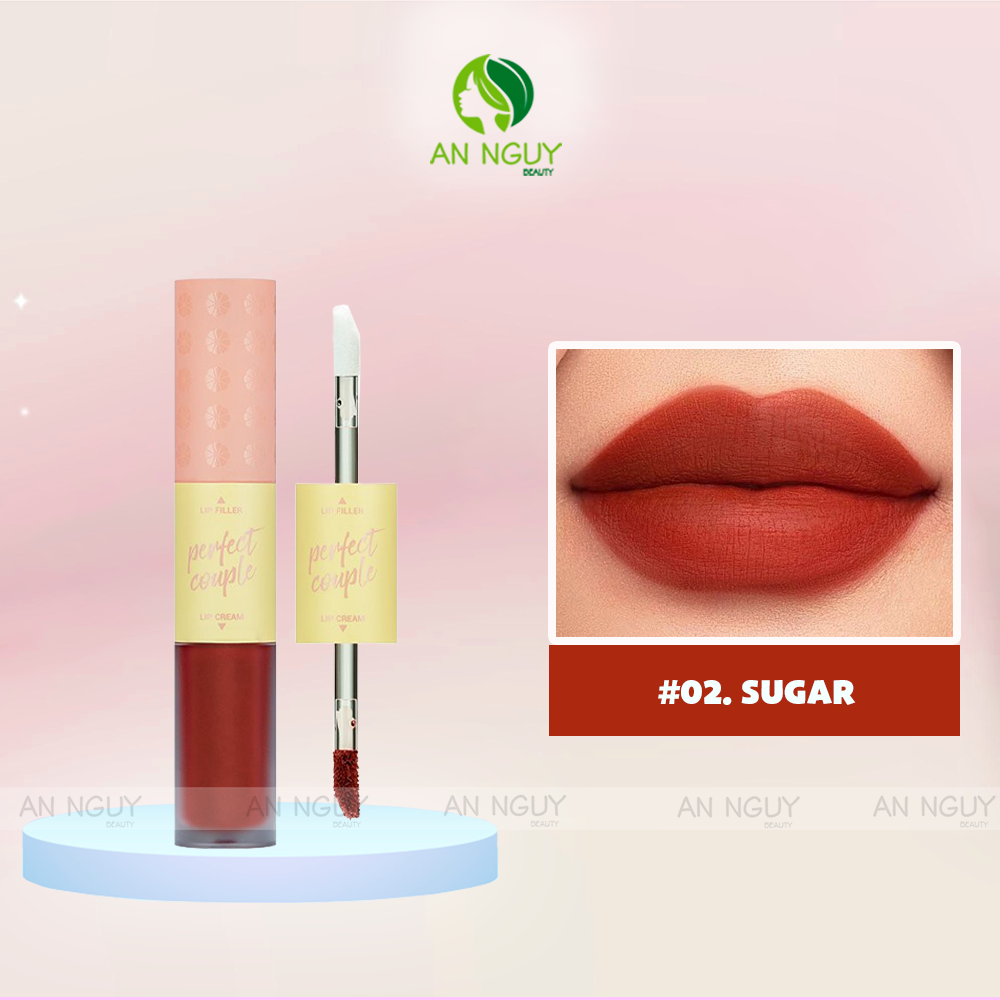 Son Kem 2 Đầu Lemonade Perfect Couple Lip 3.5gr + 4gr