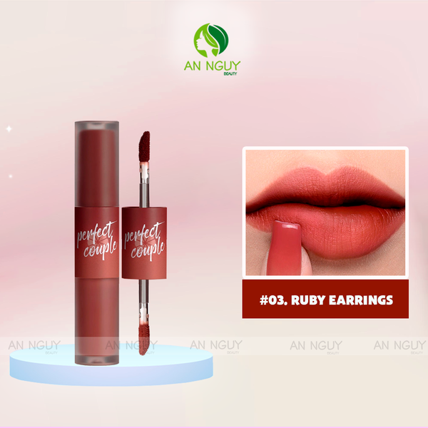 Son Kem Lì Lemonade Perfect Couple Lip Fashionnistar 8gr