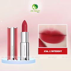 Son Thỏi Givenchy Le Rouge Sheer Velvet Matte Lipstick 3.4gr
