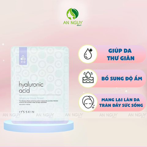 Mặt Nạ It's Skin Hyaluronic Acid Moisture Mask 17g