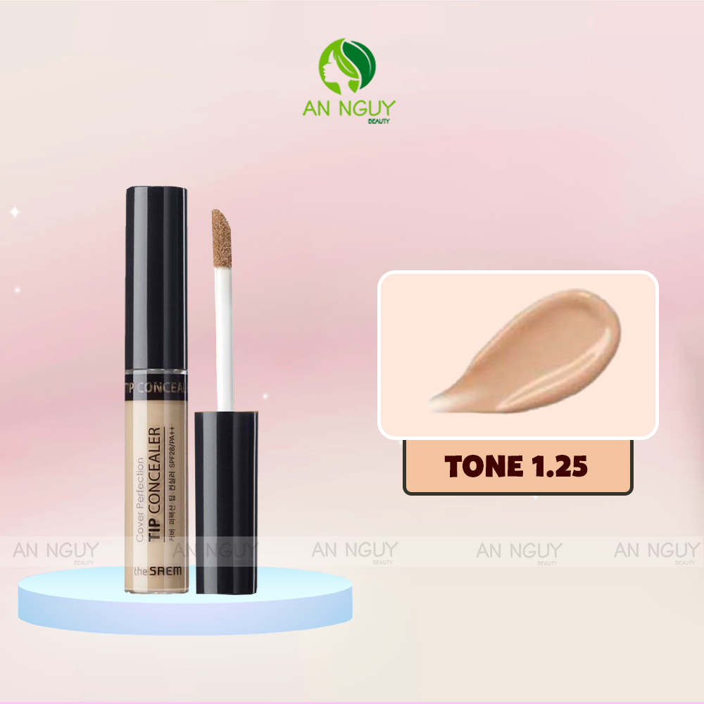 Kem Che Khuyết Điểm The Saem Cover Perfection Tip Concealer SPF 28 PA++ 6.5gr