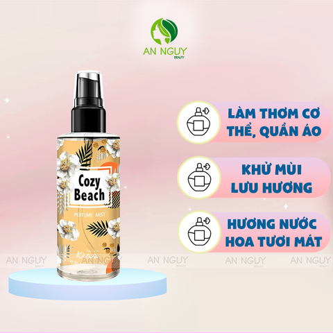 Xịt Thơm Toàn Thân Malissa Kiss Sunshine Perfume Body Mist Hương Nước Hoa 88ml