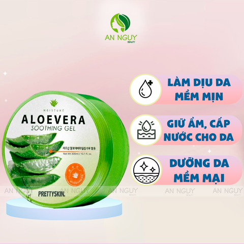 Gel Dưỡng Da Đa Năng PrettySkin Soothing Gel 300ml