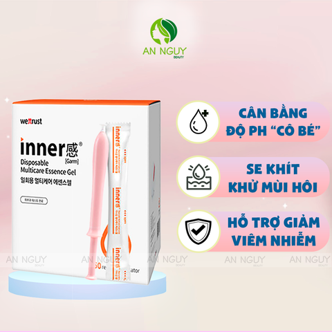 Dung Dịch Vệ Sinh Wettrust Feminine Cleanser InnerGarm Disposable Multicare Essence Gel