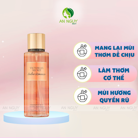 Xịt Thơm Victoria's Secret Amber Romance 250ml