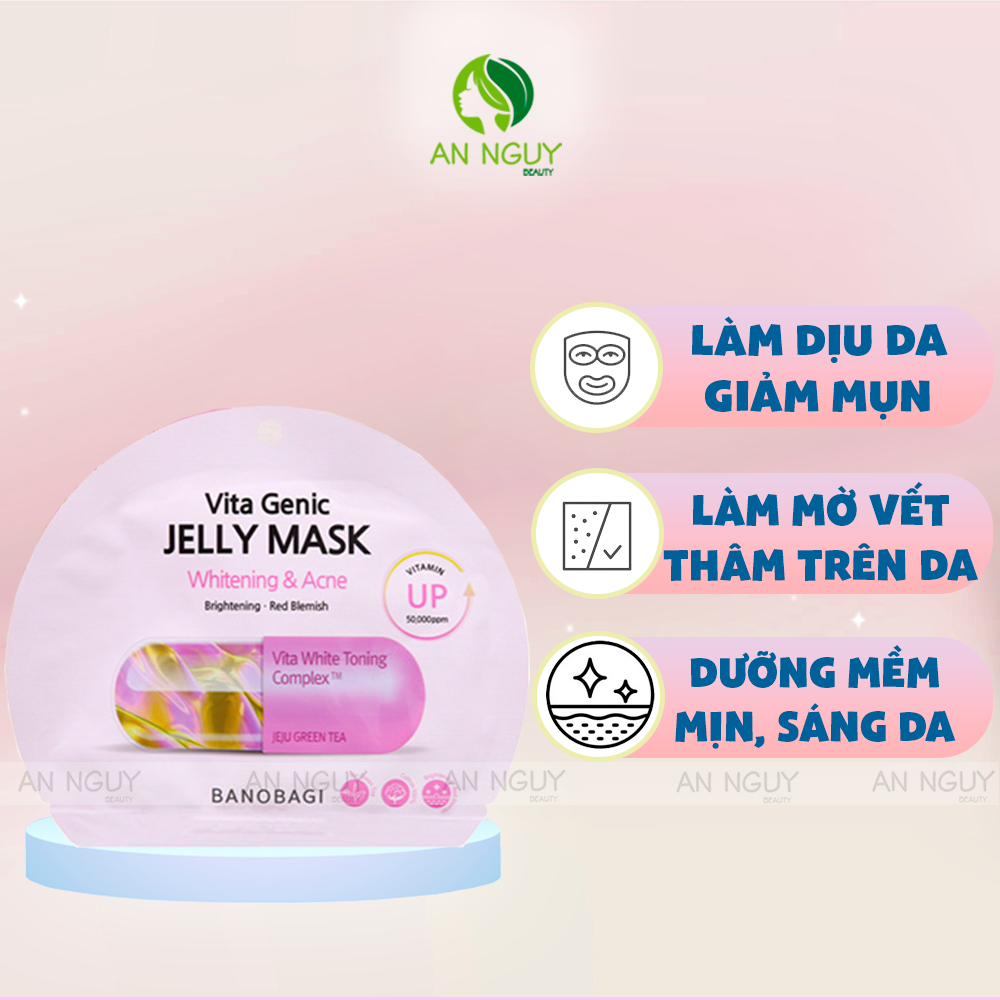 Mặt Nạ Banobagi Vita Genic Jelly Mask White Toning Complex 30gr