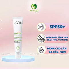 Kem Chống Nắng SVR Sebiaclear SPF50+ Crème Cho Da Hỗn Hợp, Dầu 40ml