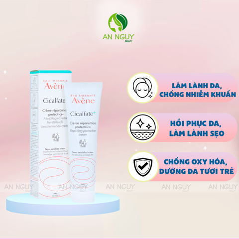 Kem Dưỡng Avène Cicalfate+ Repair Cream Hỗ Trợ Làm Lành, Phục Hồi Da