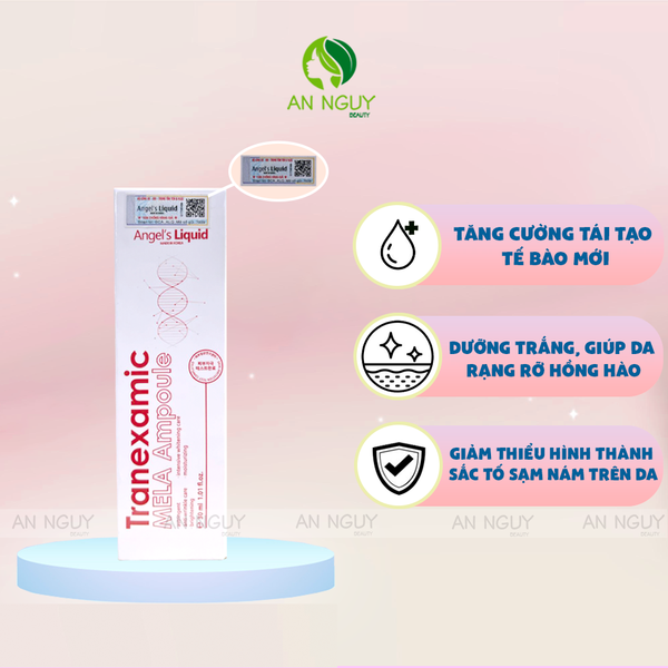 Tinh Chất Angel's Liquid Tranexamic Mela Ampoule Mờ Thâm Nám Chuyên Sâu 30ml