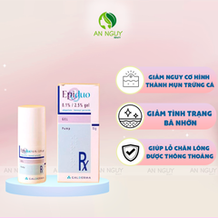 Gel Trị Mụn Epiduo 0.1% Adapalene /2.5% Benzoyl Peroxide Giảm Mụn Viêm, Mụn Mủ, Mụn Trứng Cá 15gr