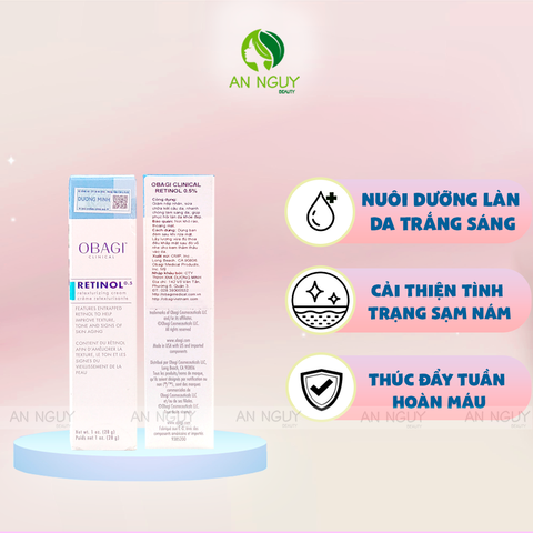 Kem Dưỡng Obagi Retinol 0.5 Retexturizing Cream Chống Lão Hóa 28gr