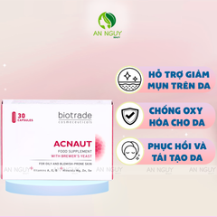 Viên Uống Trị Mụn Biotrade Acnaut Food Supplement With Brewer’s Yeast 30 Viên