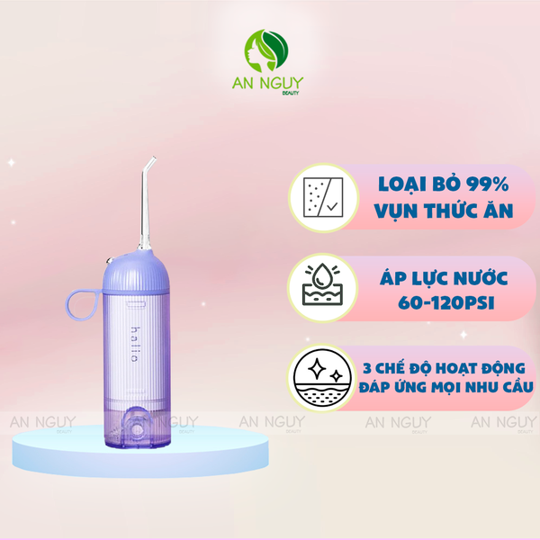 Máy Tăm Nước Cầm Tay HALIO UltraClean Oral Irrigator Làm Sạch Răng Miệng, Chăm Sóc Nướu