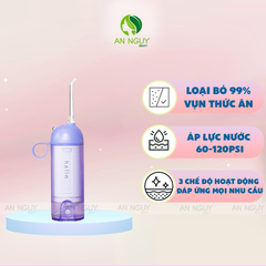 Máy Tăm Nước Cầm Tay HALIO UltraClean Oral Irrigator Làm Sạch Răng Miệng, Chăm Sóc Nướu