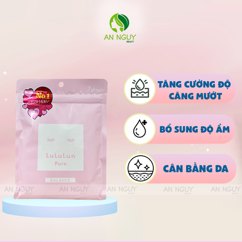 Mặt Nạ LULULUN Balance Face Mask Dưỡng Ẩm