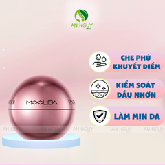 Phấn Phủ Dạng Bột Moolda Finish Powder Màu Hồng 10gr