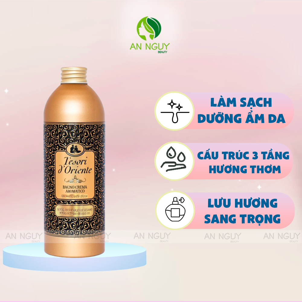 Sữa Tắm Hương Nước Hoa Tesori d'Oriente Shower Cream 500ml