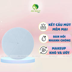 Mút Tán Focallure Matchmax Beauty Blender-6 Count Wedges Sponge Dùng Tán Kem Nền, Che Khuyết Điểm