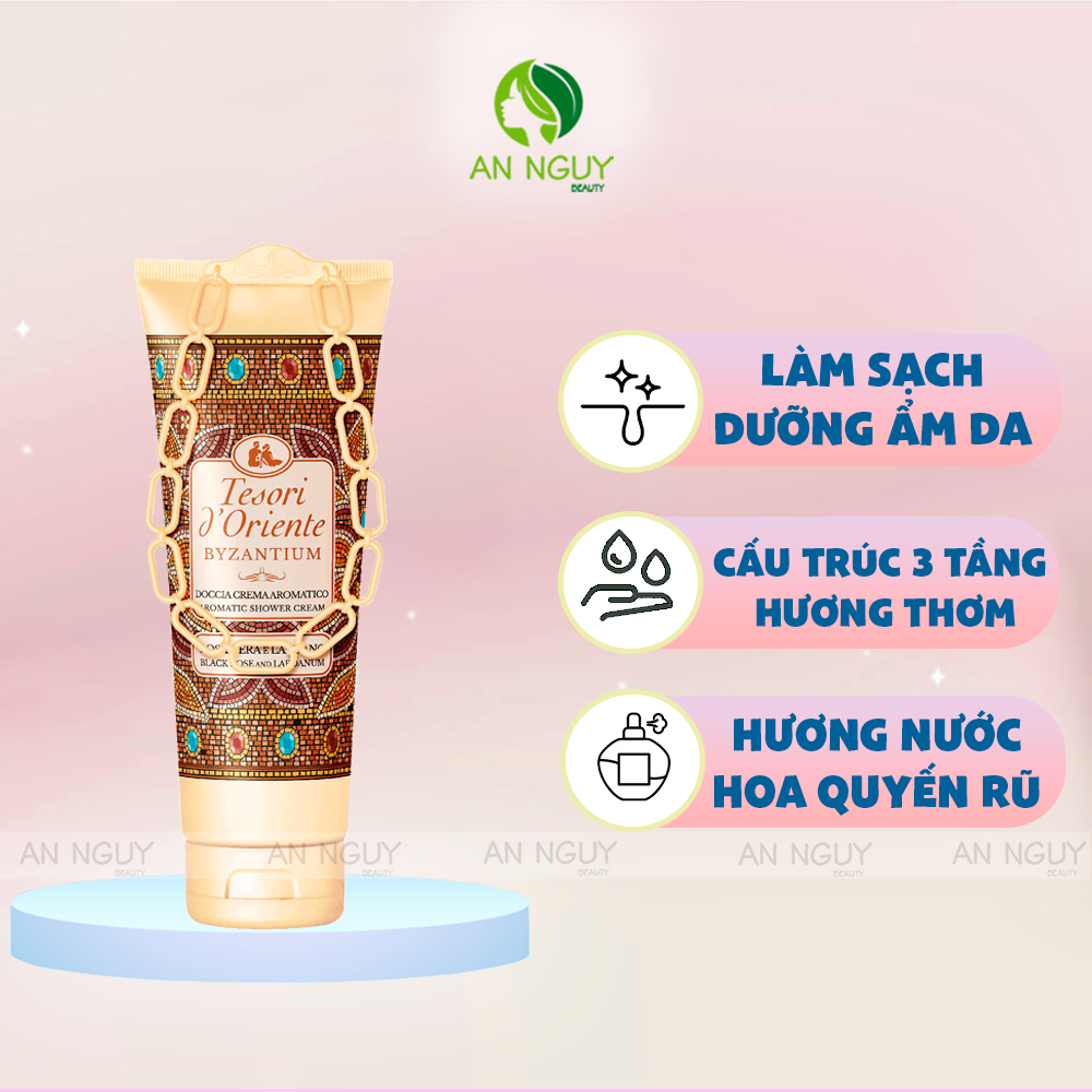 Sữa Tắm Hương Nước Hoa Tesori d'Oriente Shower Cream 250ml