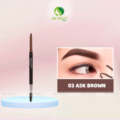 Chì Kẻ Mày 2 Đầu SilkyGirl Hi-Definition Brow Liner Tiện Lợi, Lâu Trôi 0.35gr