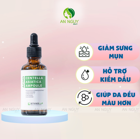 Tinh Chất Kyung Lab Acnes Centella Asiatica Ampoule Giảm Mụn 50ml