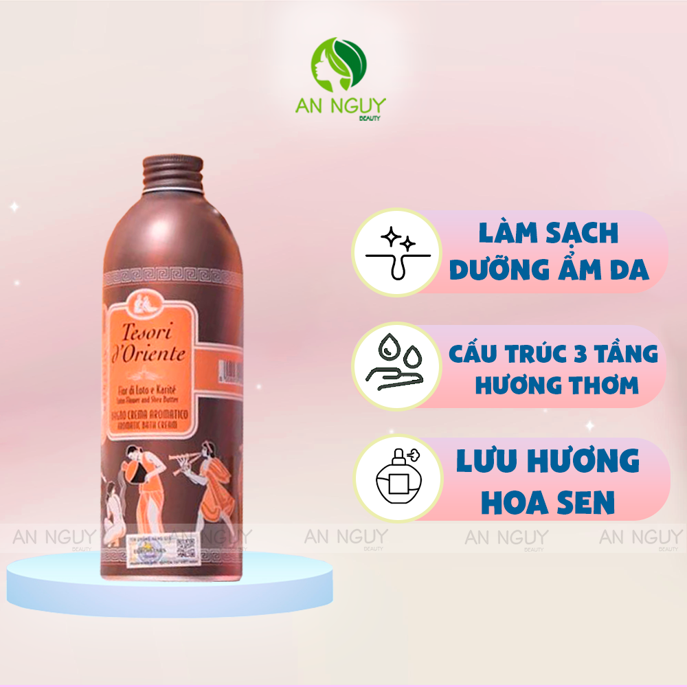 Sữa Tắm Hương Nước Hoa Tesori d'Oriente Shower Cream 500ml