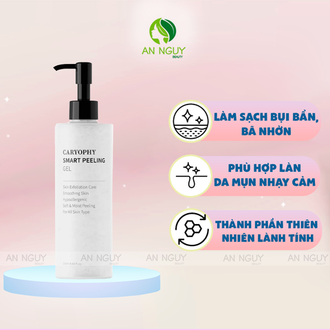 Gel Tẩy Tế Bào Chết Caryophy Smart Peeling Gel Ngăn Ngừa Mụn 250ml