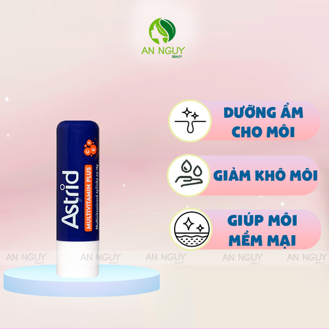 Son Dưỡng Mỡ Hươu Astrid Dưỡng Môi Mềm Mịn 4.7gr