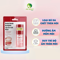 Tẩy Tế Bào Chết Môi Sủi Bọt Unpa Bubi Bubi Bubble Lip Scrub 10ml