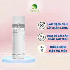 Nước Tẩy Trang Mắt Môi Innisfree Apple Seed Lip & Eye Makeup Remover 100ml