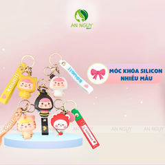 Móc Khóa Hình Thú Nhiều Màu Dễ Thương Treo Balo, Phụ Kiện Trang Trí