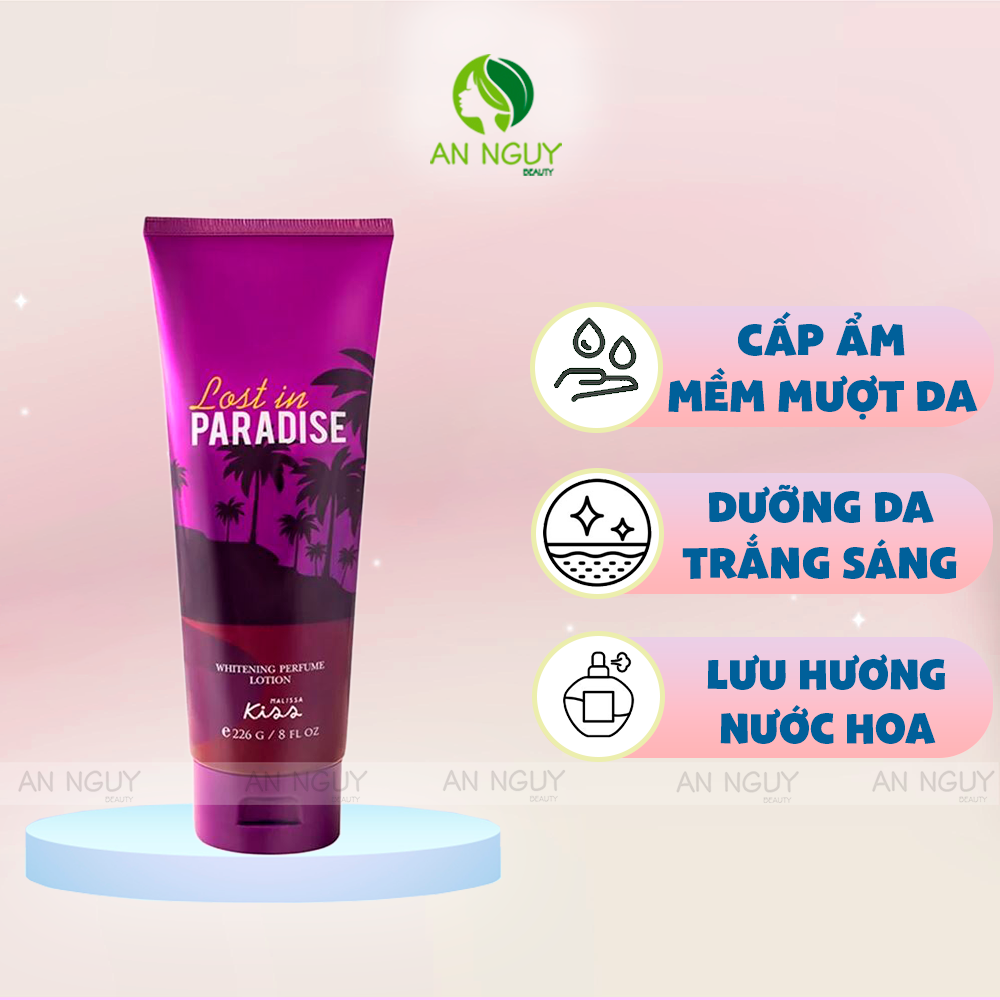 Sữa Dưỡng Thể Malissa Kiss Perfume Body Lotion Sữa Dưỡng Thể