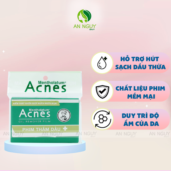 Phim Thấm Dầu Acnes Oil Remover Film 50 Tờ