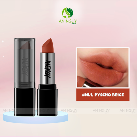 Son Thỏi Lì Merzy Noir In The Lipstick 3.3gr