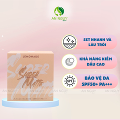 Phấn Nước Lemonade Supermatte Cushion Kiềm Dầu 15gr