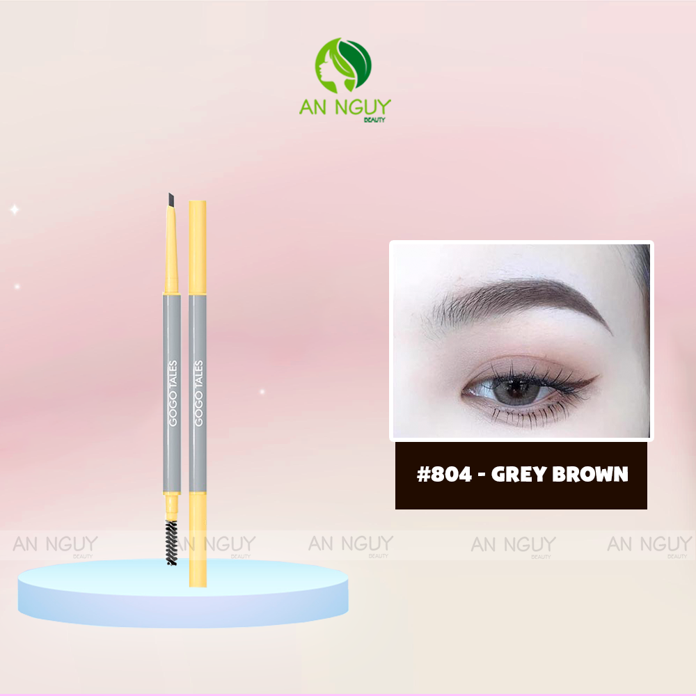 Chì Kẻ Mày 2 Đầu Gogo Tales Cloud Mist Brownpencil 0.1gr