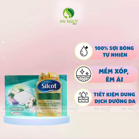 Bông Tẩy Trang Silcot Cao Cấp