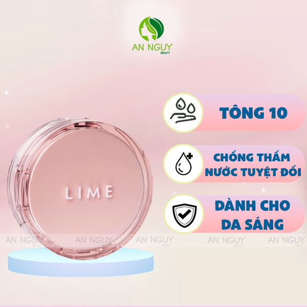 Phấn Nước LIME Skin Fit Long-Wear Cover Cushion SPF50+ PA++++ 15gr