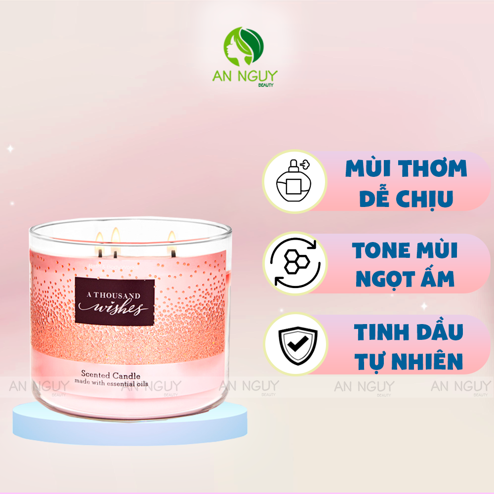 Nến Thơm Bath & Body Works Japanese Cherry Blossom Scented Candle 411gr