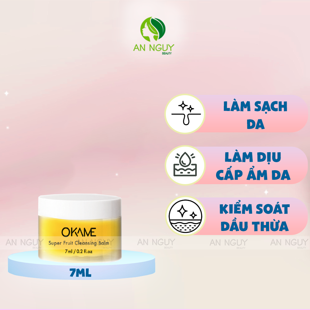 [Hàng Tặng Không Bán] Sáp Tẩy Trang Tự Nhiên Okame Super Fruit Cleansing Balm 7ml(Default Title)