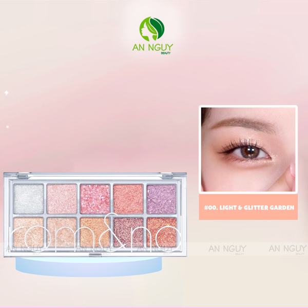 Phấn Mắt 10 Ô Romand Better Than Palette Siêu Lấp Lánh