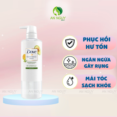 Dầu Gội Dove Botanical Selection Shampoo with Avocado Extract & Argan Oil Phục Hồi Hư Tổn Chiết Xuất Bơ & Dầu Argan 500gr