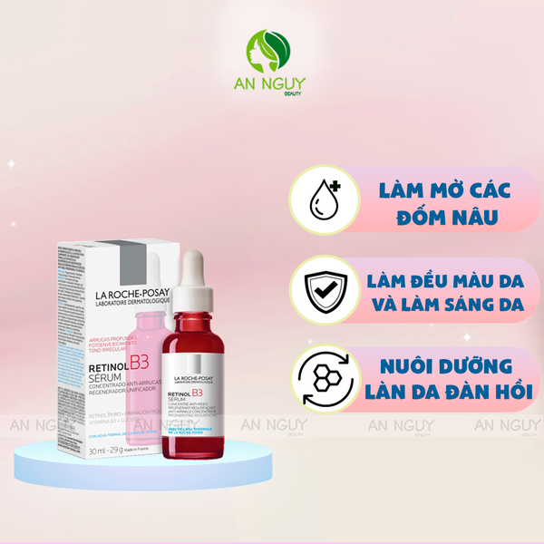 Tinh Chất La Roche-Posay Retinol B3 Serum Giảm Thâm Nám Và Nếp Nhăn 30ml