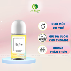 Lăn Khử Mùi Refre Deodorant Whitening Perfume 40ml