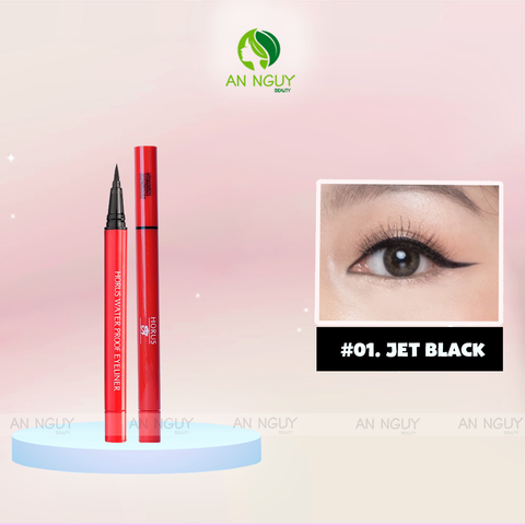 Bút Kẻ Mắt Horus Waterproof Eyeliner 1gr #01-Jet Black