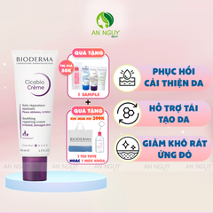 Kem Dưỡng Bioderma Cicabio Creme Làm Dịu Da, Phục Hồi Da Kích Ứng