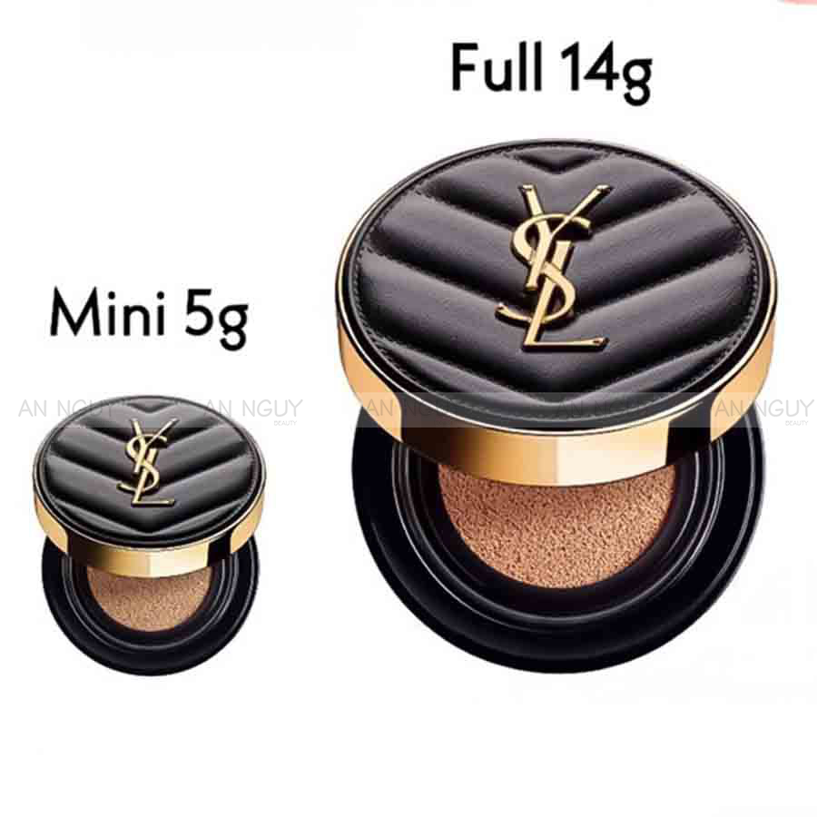 Phấn Nước YSL Le Cushion Encre De Peau Luminous Matte (Vỏ Da Đen)