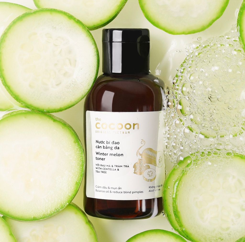 Nước Cân Bằng Da Cocoon Winter Melon Toner Chiết Xuất Bí Đao