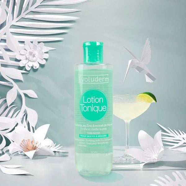 Nước Hoa Hồng Evoluderm Purifying Toning Lotion For Combination to Oily Skin Cho Da Hỗn Hợp Và Dầu Mụn 250ml