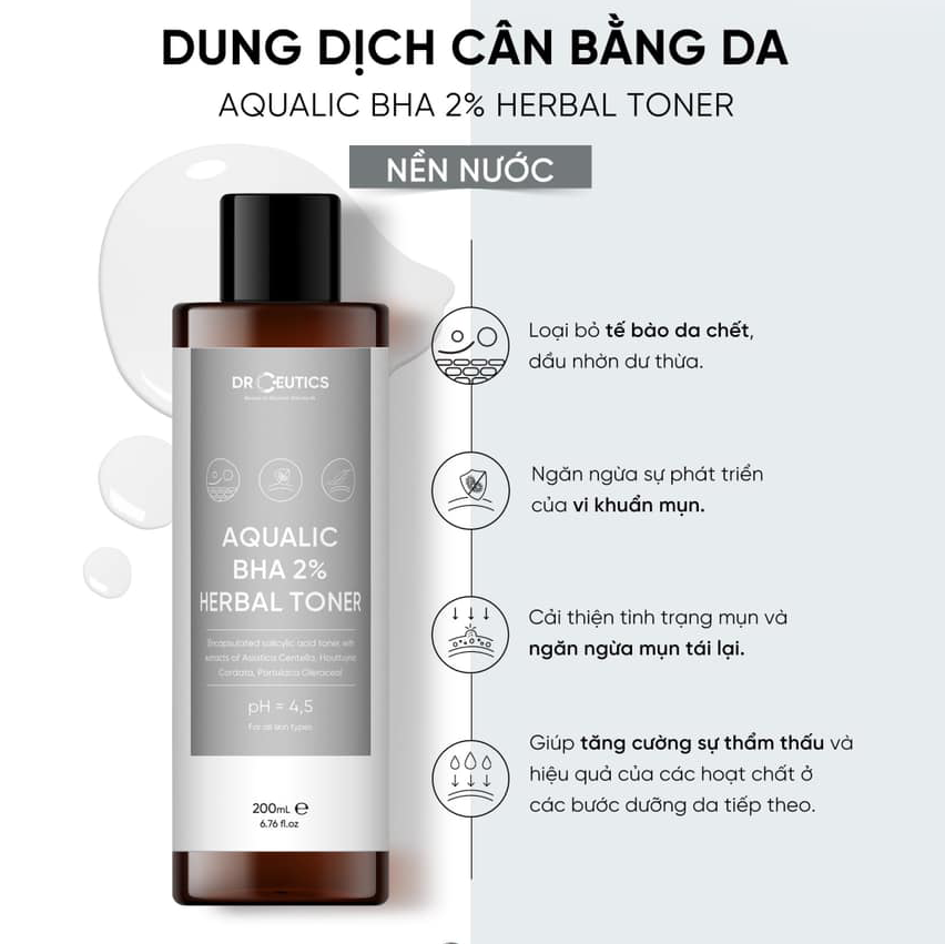 Nước Cân Bằng Da DrCeutics Toner